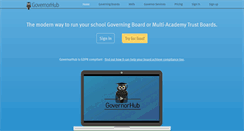 Desktop Screenshot of governorhub.com